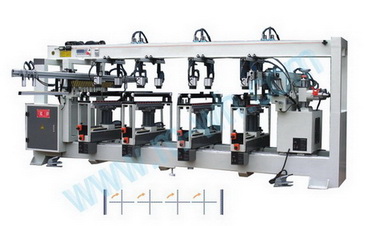 Multiple rows drilling machines