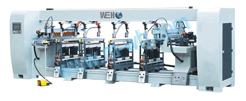 Six-Heads Auto-feeding Boring machine