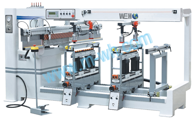 Three-Heads Multiple Boring machine